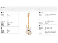 Fender Player II Mod J Bass MN OLP Fender Player II Mod J Bass MN OLP